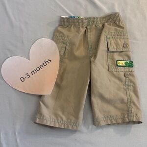 Please mum - Vintage lightweight newborn baby pull on pants. Size 0-3 months